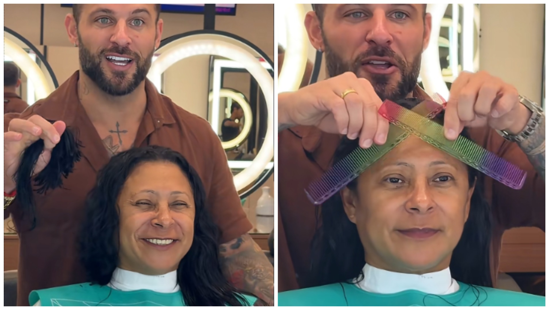 Hun Satte Sig Til En Enkel Makeover — Men Spejlet Afslørede Noget, Hun Aldrig Havde Forventet