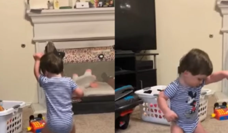 Ce bébé vole la vedette avec la danse « The Git Up » — mais il y a une histoire bouleversante derrière sa bouille adorable