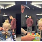 Su primer corte de pelo — ¡Espera a ver este adorable antes y después!